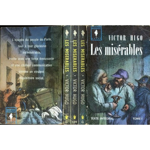 Les misérables tome 1 Victor Hugo
